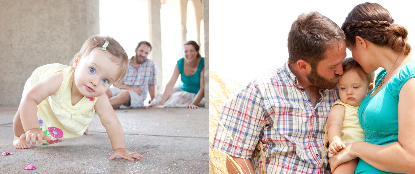 Creve Coeur Family and Baby portrait photos